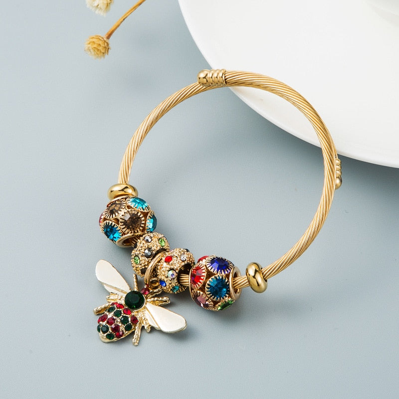 Evil Eye Love Bracelet | Evil Eye Bracelet | WHITE PEARL