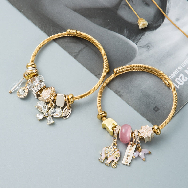 Evil Eye Love Bracelet | Evil Eye Bracelet | WHITE PEARL