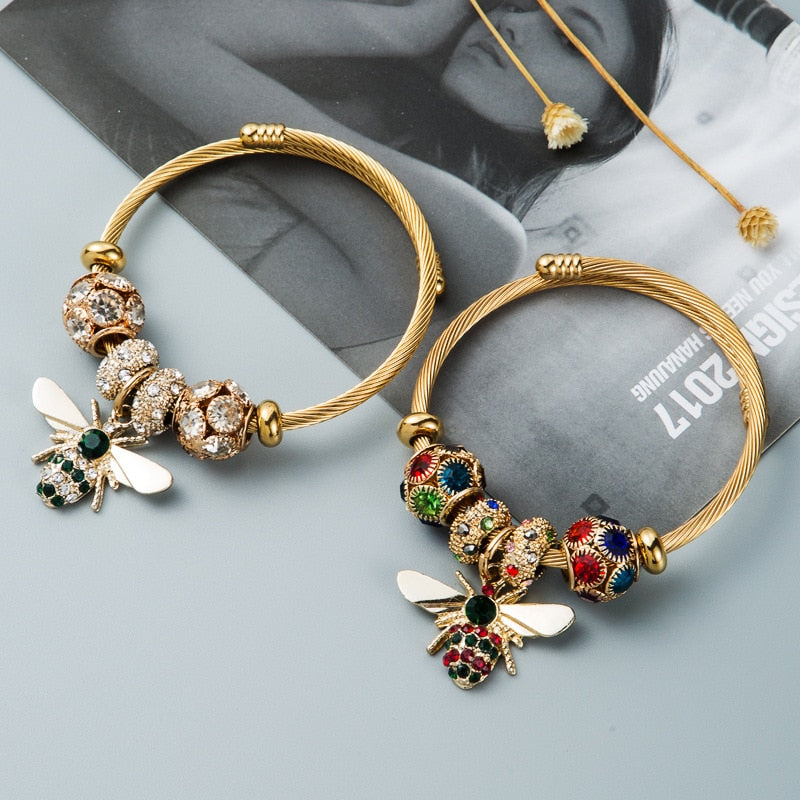 Evil Eye Love Bracelet | Evil Eye Bracelet | WHITE PEARL